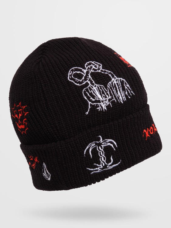 Шапка VOLCOM Fa Keutchi Beanie FW25 Black, фото 1