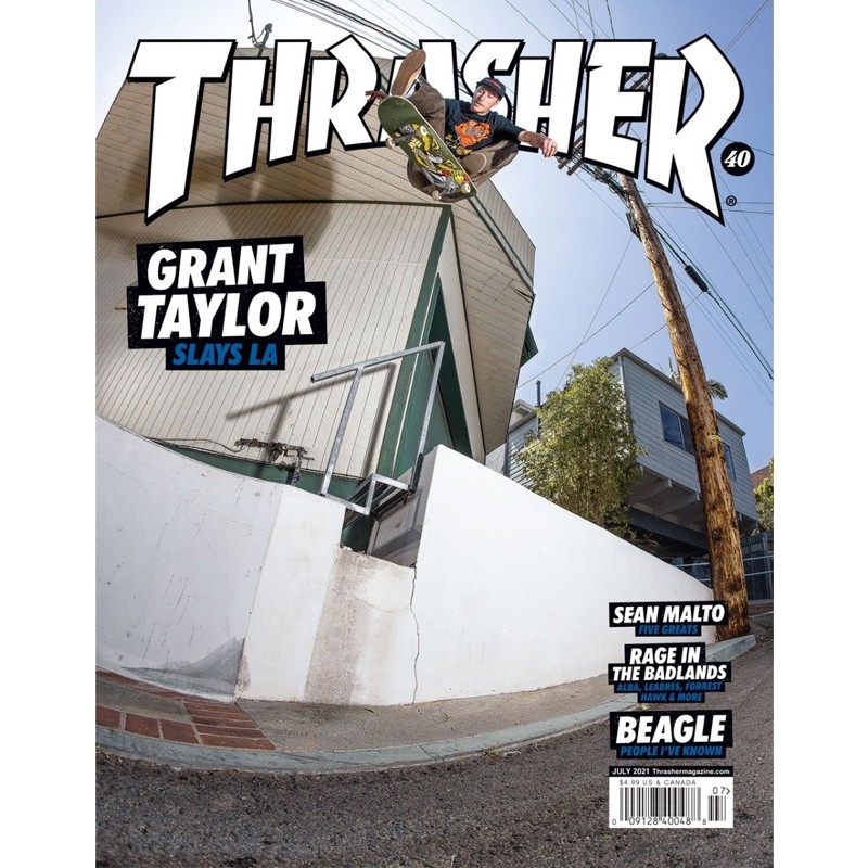 Журнал THRASHER Thrasher Magazine July 2021