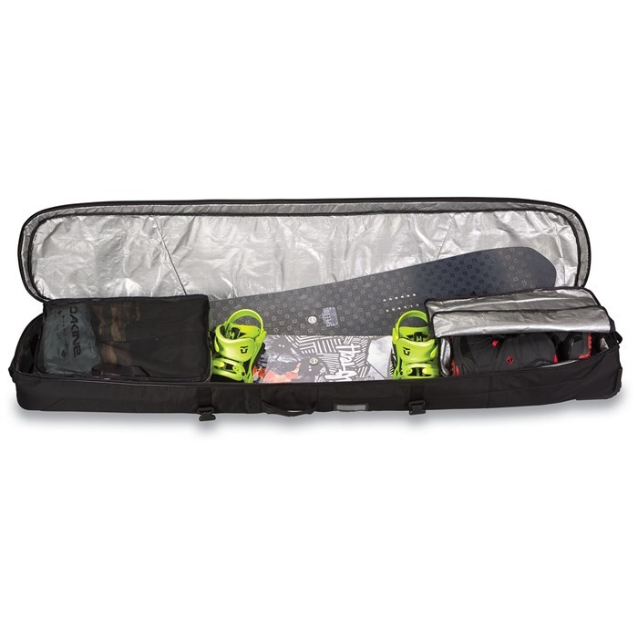 фото Чехол для сноуборда на колесах dakine high roller snowboard bag black 165