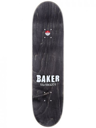 Дека для скейтборда BAKER Brand Logo Deck White 8.25дюйм, фото 2