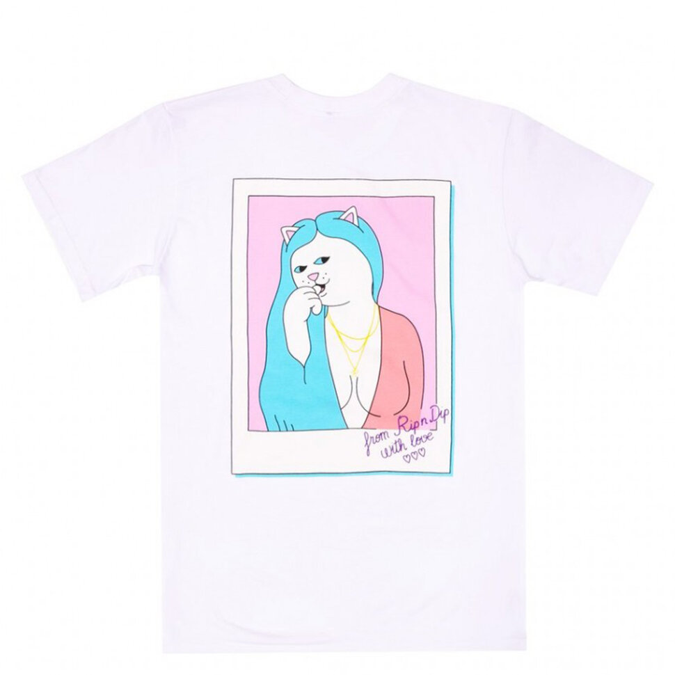 

Футболка RIPNDIP Love Letter Tee White 2020