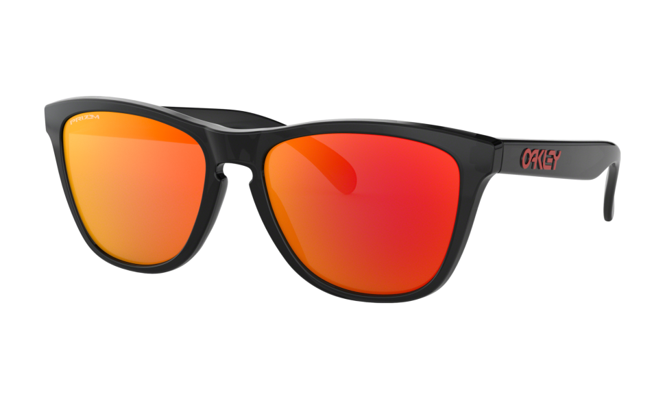 Солнцезащитные очки OAKLEY Frogskins Black Ink/Prizm Ruby 2020 0888392327017, цвет черный - фото 1
