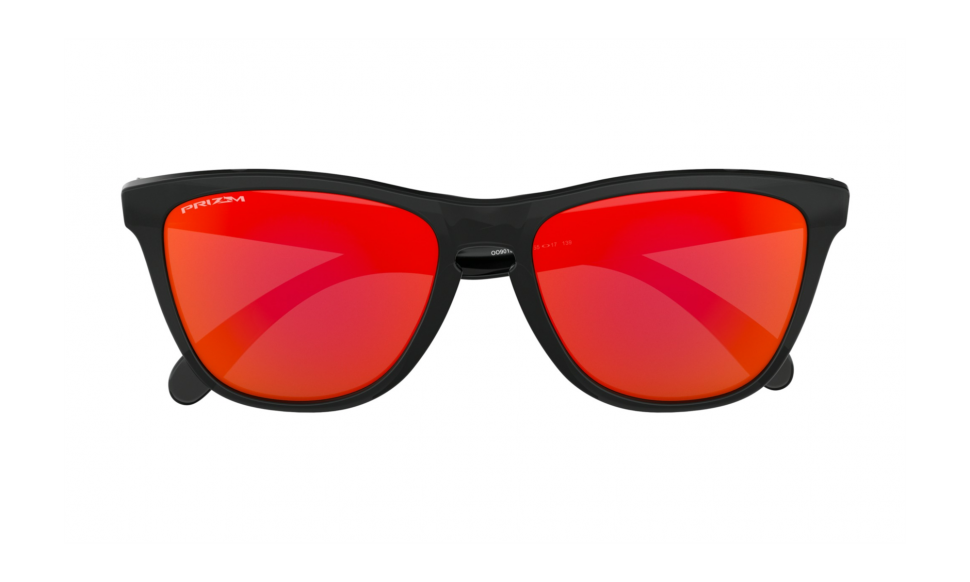 Солнцезащитные очки OAKLEY Frogskins Black Ink/Prizm Ruby 2020 0888392327017, цвет черный - фото 6