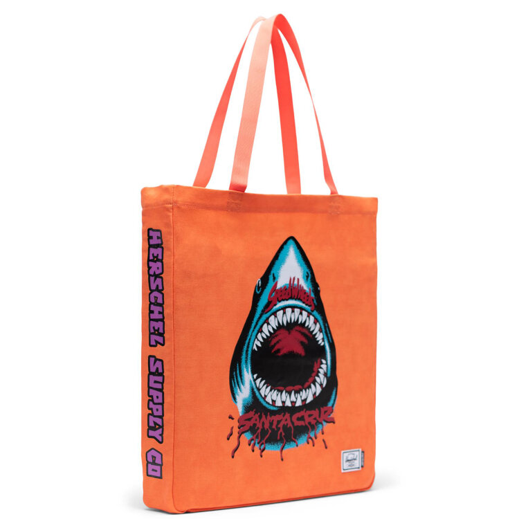 Сумка HERSCHEL Long Tote SW SHARK/ORANGE O/S, фото 2