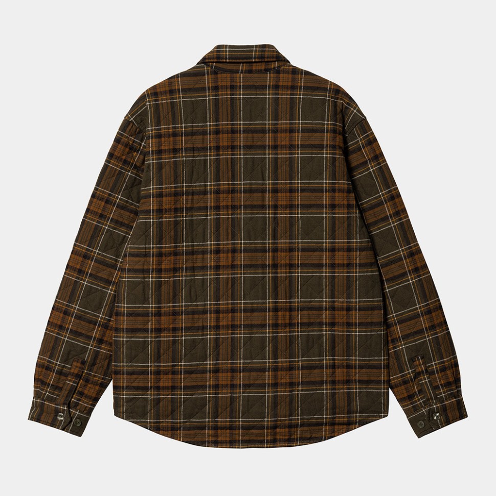 Рубашка CARHARTT WIP Wiles Shirt Jac Wiles Check, Highland фото 2