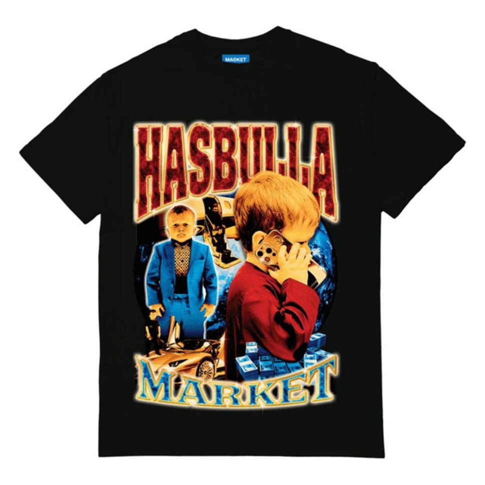 Футболка MARKET Hasbulla Rap Black 2000000781457, размер S
