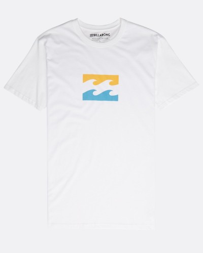 Футболка мужская BILLABONG Team Wave Team Tee S White, фото 1