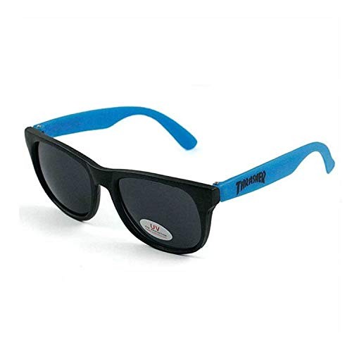 Очки THRASHER Logo Sunglasses NEON BLUE 2021 от Ridestep