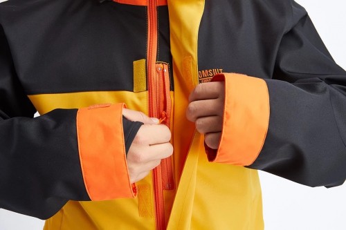 Комбинезон для сноуборда мужской AIRBLASTER Stretch Freedom Suit Dark Red Pewter 2020, фото 5
