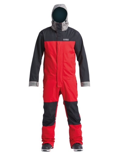 Комбинезон для сноуборда мужской AIRBLASTER Stretch Freedom Suit Dark Red Pewter 2020, фото 1