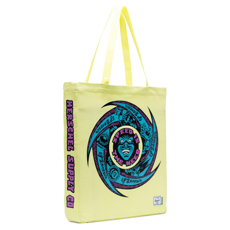 Сумка HERSCHEL Long Tote TEAMRIDERS/NEON GREEN O/S, фото 2
