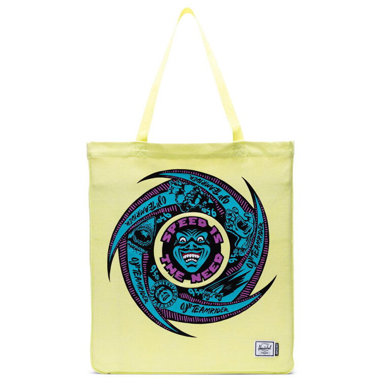 Сумка HERSCHEL Long Tote TEAMRIDERS/NEON GREEN O/S, фото 1
