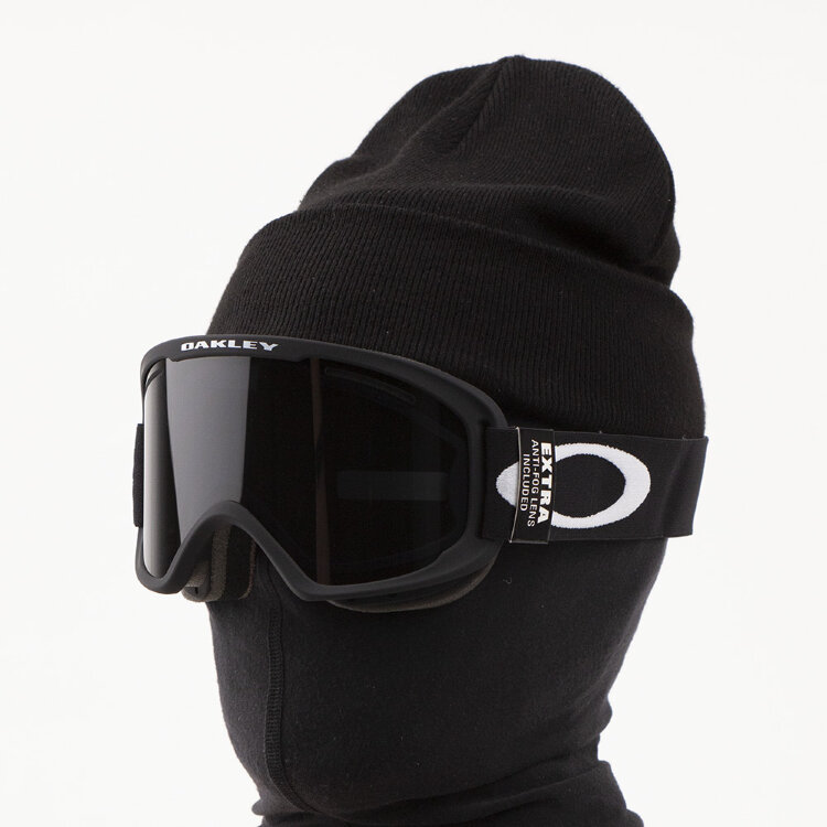 Маска горнолыжная OAKLEY O Frame 2.0 Pro Xm MATTE BLACK/DARK GREY & PERSIMMON, фото 1