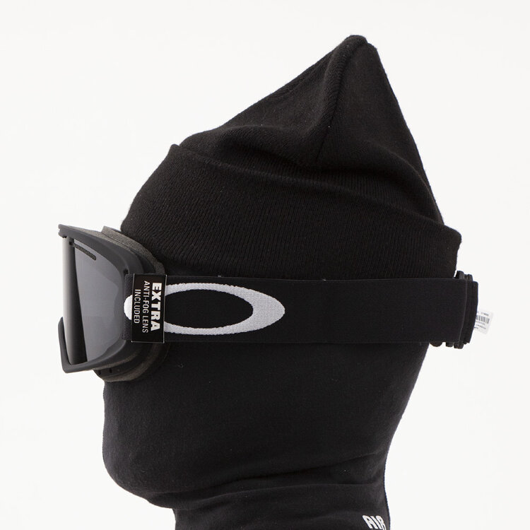 Маска горнолыжная OAKLEY O Frame 2.0 Pro Xm MATTE BLACK/DARK GREY & PERSIMMON, фото 2