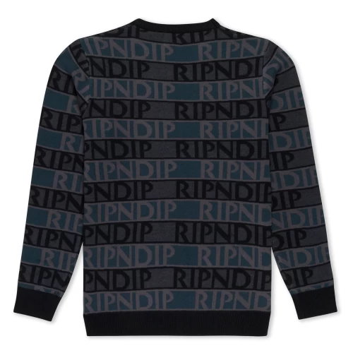 Свитер RIPNDIP Highland Knit Sweater Black 2023, фото 2