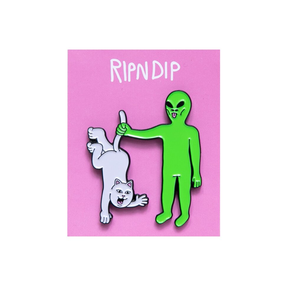 Значок RIPNDIP Hung Up Pin  2021 2000000491295 - фото 1