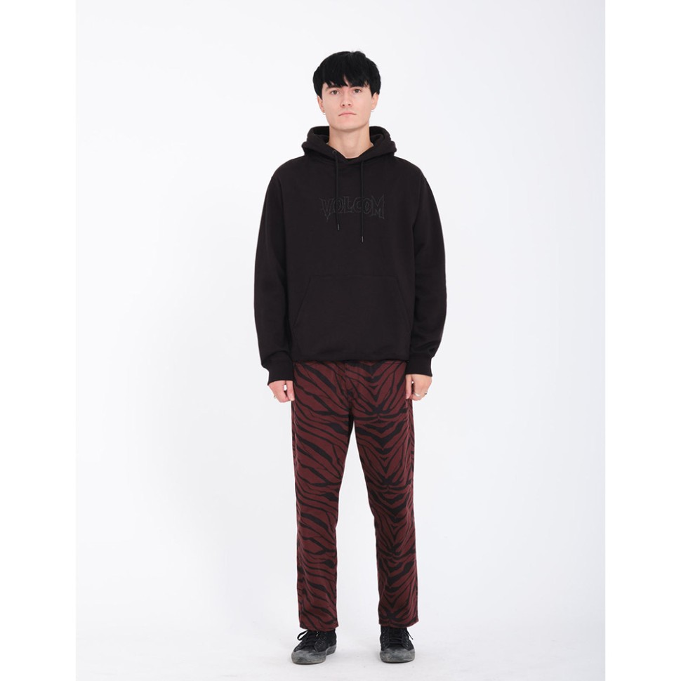 Толстовка с капюшоном VOLCOM Fa Max Sherman Po Black фото 4