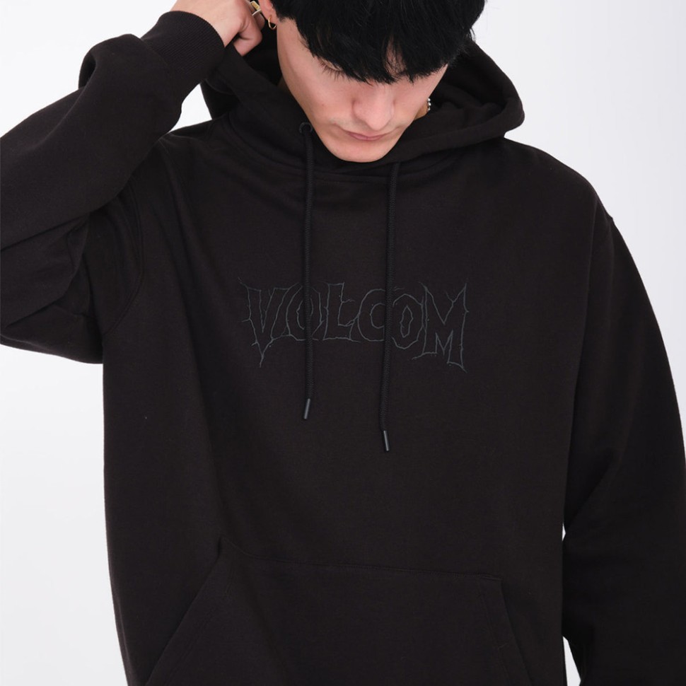 Толстовка с капюшоном VOLCOM Fa Max Sherman Po Black фото 3