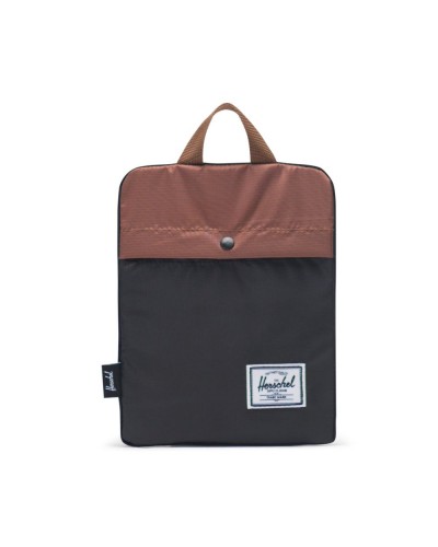 Рюкзак HERSCHEL Packable Daypack Black/Saddle Brown, фото 4