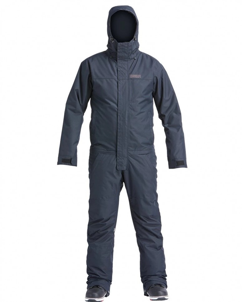 Комбинезон для сноуборда мужской AIRBLASTER Insulated Freedom Suit Black 2020 847678127024, размер S, цвет черный - фото 1