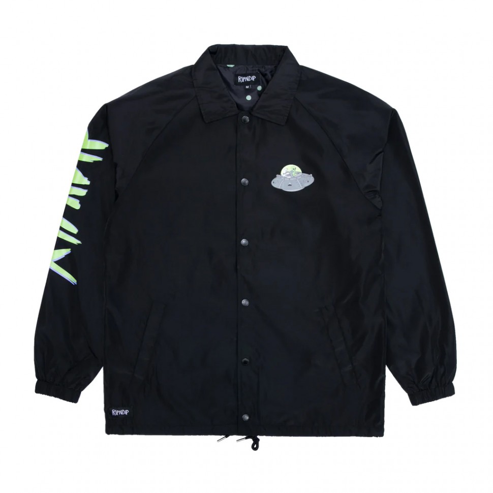 Ветровка RIPNDIP Abduction Coaches Jacket Black 2022