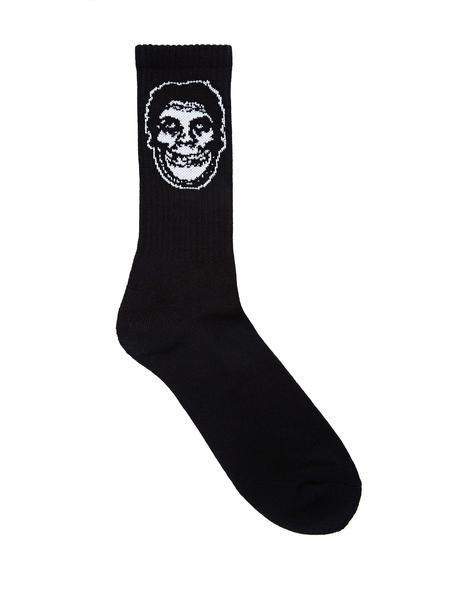 Носки OBEYxMISFITS Socks Black, фото 1