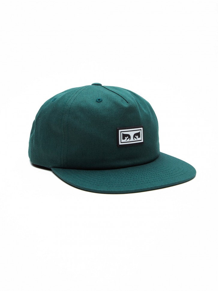 фото Кепка obey eyez snapback deep green