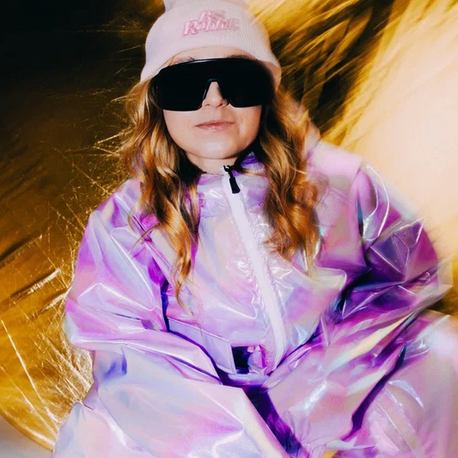 Куртка горнолыжная BSRABBIT Mellow 4Pocket Hooded Jacket Hologram Pink 2023 фото 2