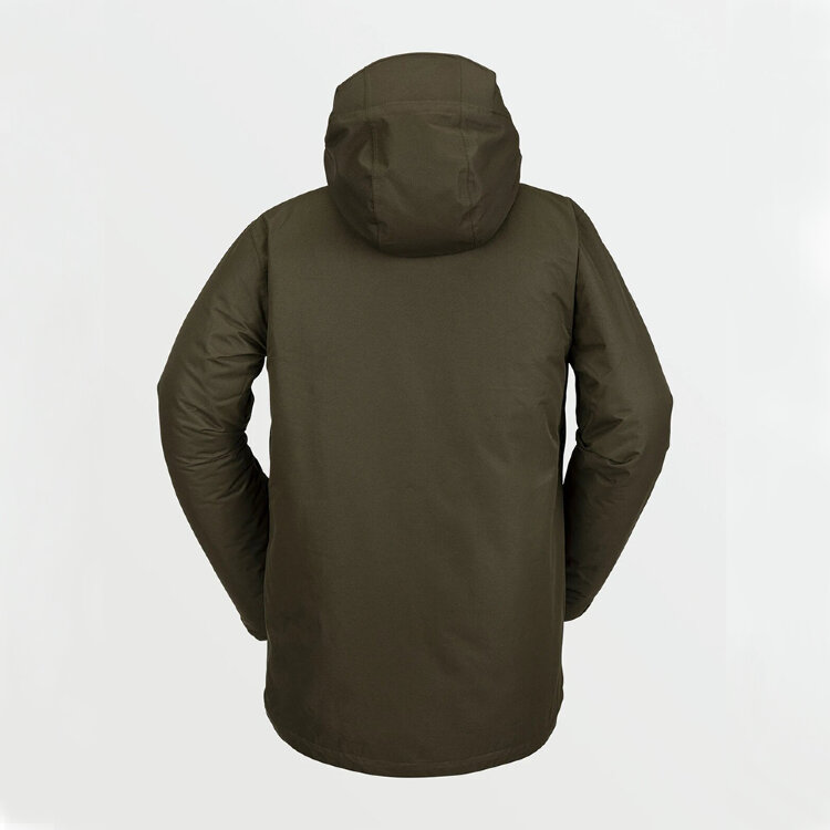 Куртка для сноуборда VOLCOM Deadlystones Ins Jacket Black Military 2021, фото 2