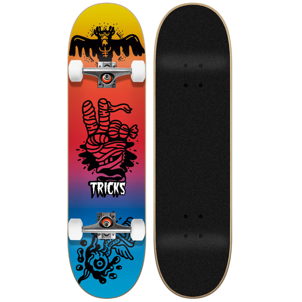 Скейтборд комплект TRICKS Tattoo Complete 7.25 дюйм 2021 8433975108594 - фото 1