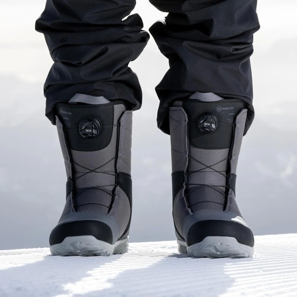 Ботинки для сноуборда NIDECKER Sierra FW25 Gray фото 3