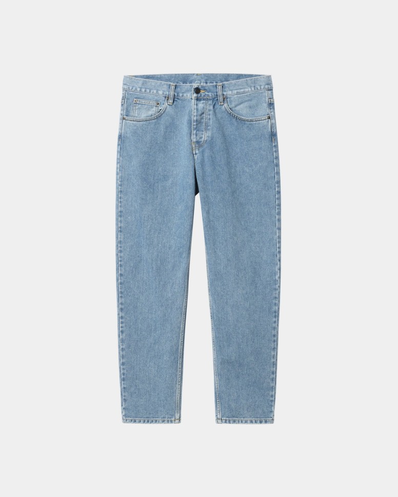 Джинсы CARHARTT WIP Newel Pant SS24 Blue (Stone Bleached)