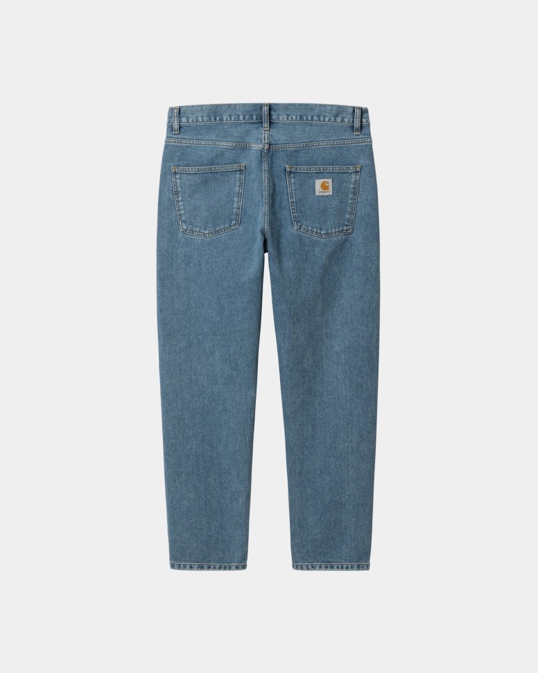Джинсы CARHARTT WIP Newel Pant SS24 Blue (Stone Bleached) фото 2