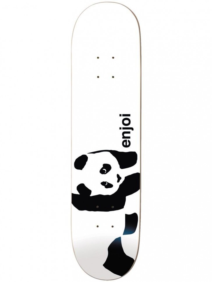 фото Дека для скейтборда enjoi whitey panda logo wide r7 whitey 8"