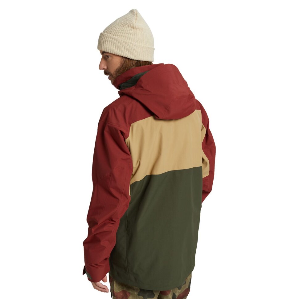 Куртка для сноуборда мужская BURTON M Ak Gore Swash Jk SPARRW/KELP/FRSTNT фото 2