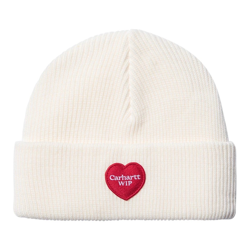 Шапка CARHARTT WIP Heart Patch Beanie Wax 4064958661276, размер O/S