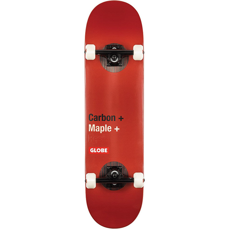 Скейтборд комплект GLOBE G3 Bar Red 8.25 дюймов 2021 608145571289 - фото 1
