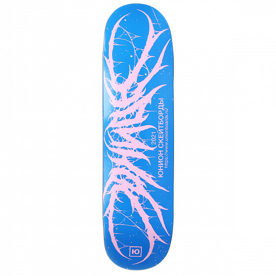 Дека для скейтборда ЮНИОН Team 2 Blue-Pink 8.125 дюймов 2021