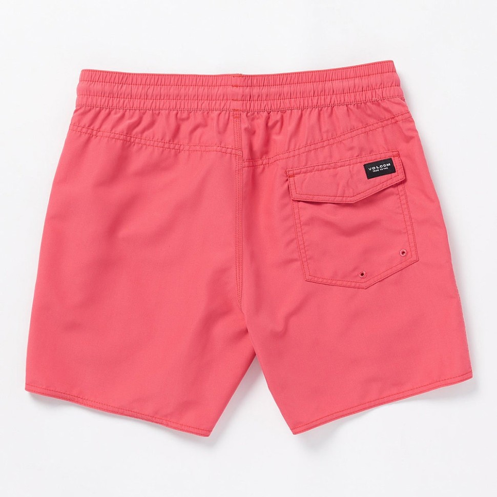 Шорты VOLCOM Lido Solid Trunk 16 Washed Ruby фото 2