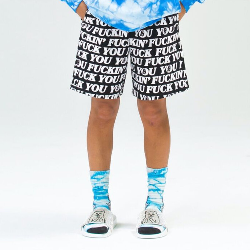 фото Шорты ripndip fuck you sweatshorts black 2021
