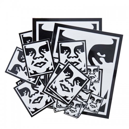 Стикер OBEY Sticker Pack 2-Icon Face 2022, фото 1
