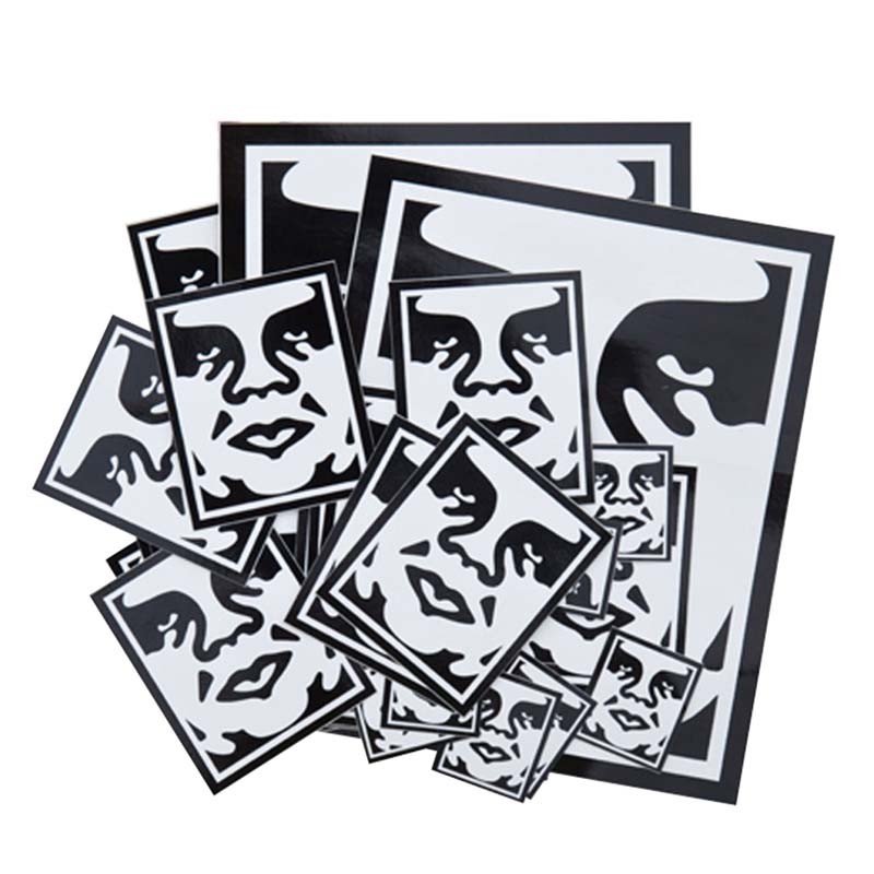 фото Стикер obey sticker pack 2-icon face 2022