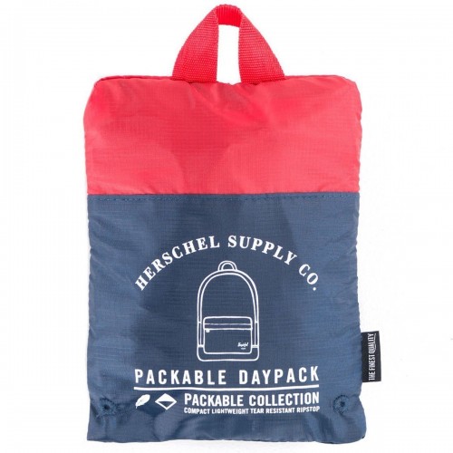 Рюкзак HERSCHEL Packable Daypack Navy/Red, фото 4