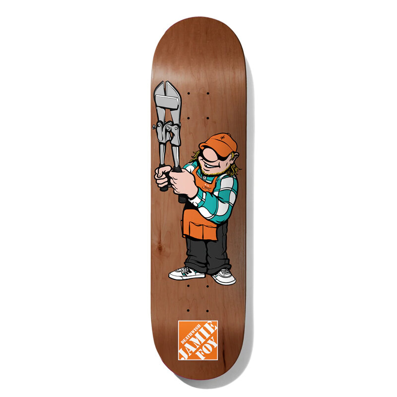 Дека для скейтборда DEATHWISH Foy Tool Man Deck  8.125 дюйм 2022 2071206425575 - фото 1