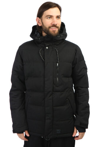 Куртка сноубордическая мужская BILLABONG Glacier Puffer Black, фото 1