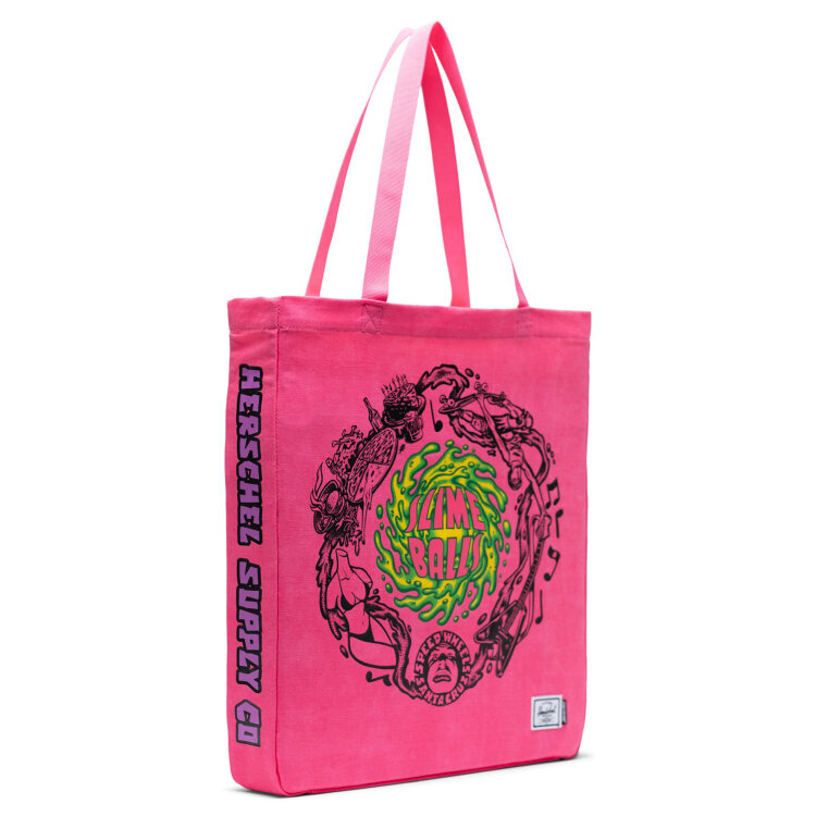 Сумка HERSCHEL Long Tote SLIME BALLS/HOT PINK O/S, фото 2