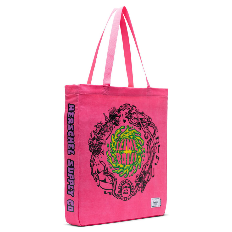 Сумка HERSCHEL Long Tote SLIME BALLS/HOT PINK O/S фото 2