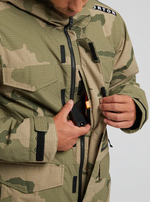Куртка для сноуборда мужская BURTON M Covert Jk BARREN CAMO, фото 5