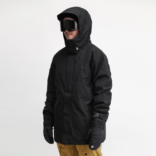 Куртка для сноуборда VOLCOM L Ins Gore-Tex Jacket  Black 2021, фото 2