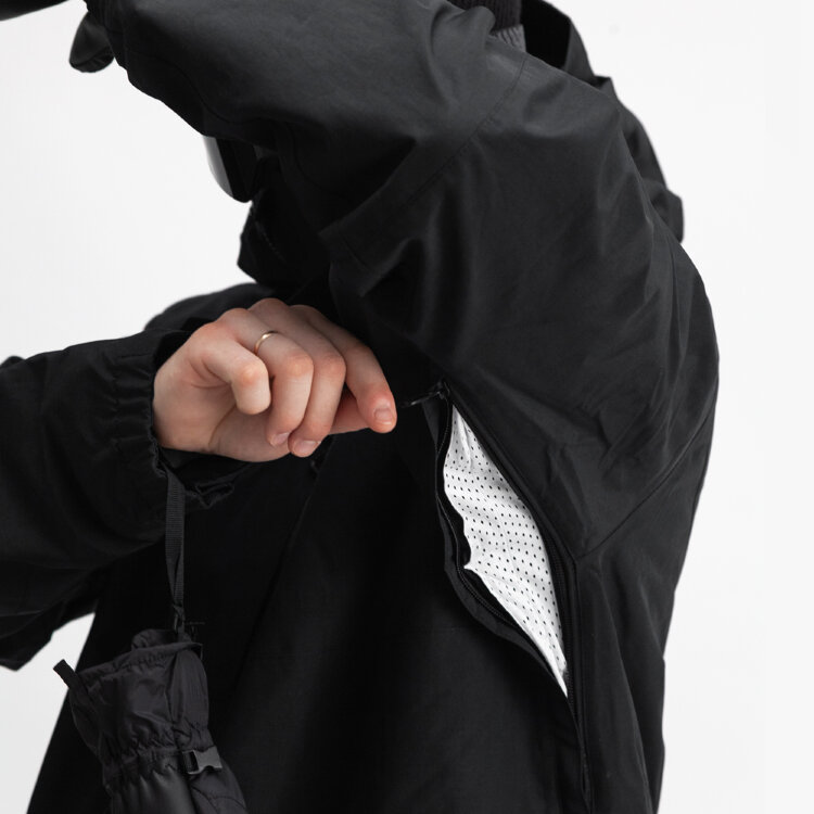 Куртка для сноуборда VOLCOM L Ins Gore-Tex Jacket Black 2021, фото 4